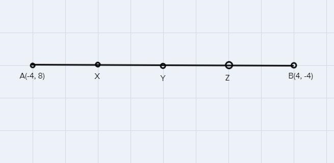 find the co-ordinates of the points which divides the line segment joining the point-example-1