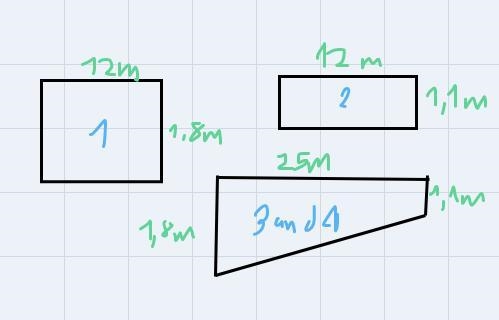 Find the surface area of the sides and base of this swimming pool. answer is 407-example-1