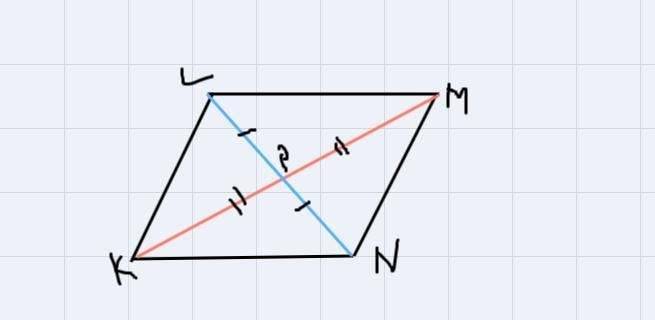 In parallelogram KLMN if MP=19 find MK-example-1