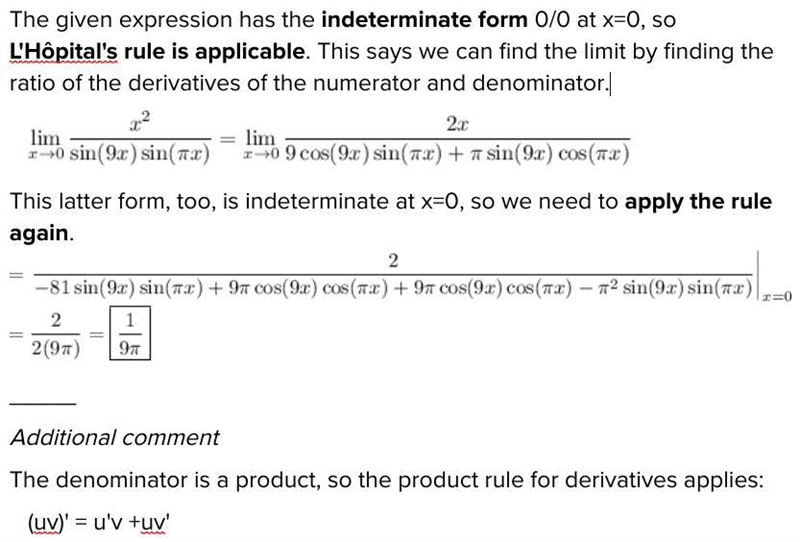 Find the limit. Enter your answer as a fraction, do not use decimal approximations-example-1