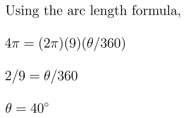 Select the correct answer. What is the measure of the indicated central angle ? A-example-1