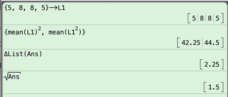 What is the population standard deviation? {5,8,8,5} Enter your answer as a decimal-example-1