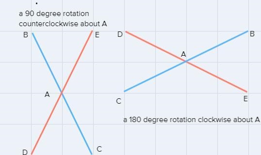 in the diagram below, line CD and BC intersect at a. Which of the following rigid-example-2