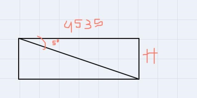 An airplane pilot over the Pacific sights an atoll at the angle of depressionof 5º. At-example-1