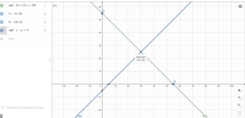 CorrectQuestion 4 of 11. Step 1 of 1The perimeter of a rectangle is 110 meters and-example-3