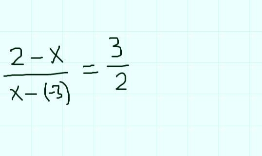 which show how to find the x-coordinate of the point that will divide line ab into-example-2