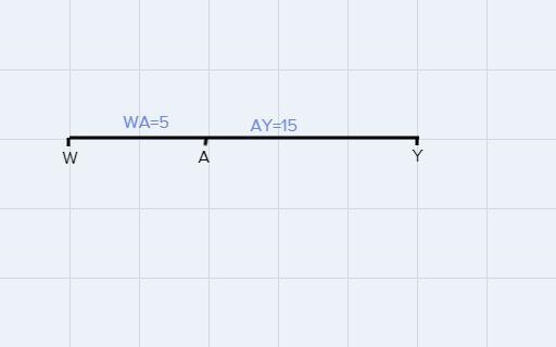 How do I find out why a is not the midpoint of WY-example-1