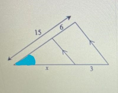 3.1 Determining SimilarityAre the following triangles similar?If not how do you know-example-1