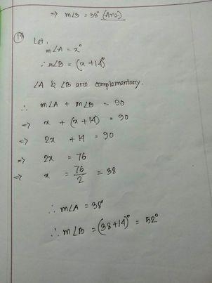 i really need help with these two questions angles and relationships & algebra-example-1