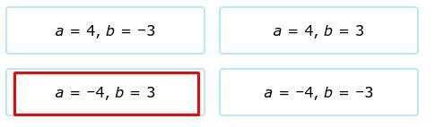 Which values of a and b make this system of equations have infinitely many solutions-example-1