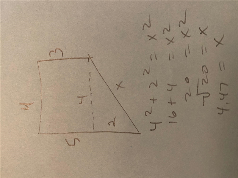 Solve for X to the nearest tenth.-example-1