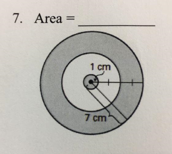 Please assist me in finding the area of the ShADED sector or segment-example-1