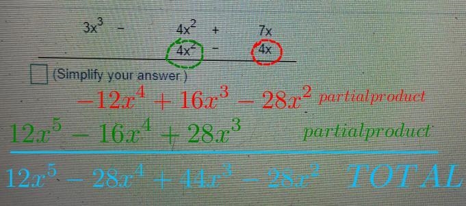 3x squared negative 4x squared plus 7x 4x squared negative 4x-example-3