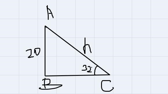 A ladder is leaning against a building and makes a 32° angle with the ground the top-example-1