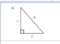 Solve for the variable(s) in the triangle below. Work needs to be showed-example-1