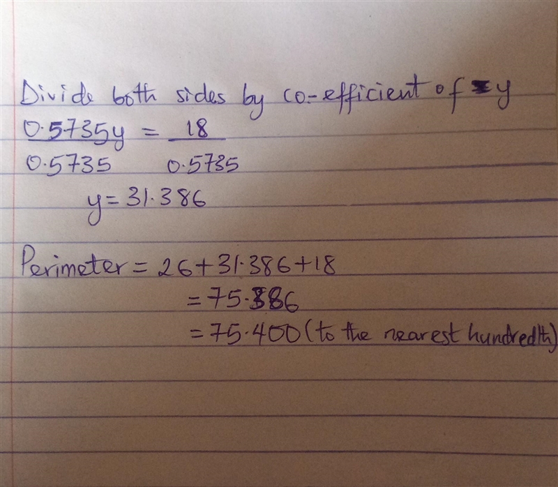 Part A: Determine the perimeter of the triangle to the nearest hundredth.-example-2