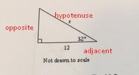 Please help me find the value of x for the triangle about. Question 4-example-1