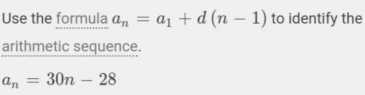 Find the recursive formula. 2, 32, 62, 92, ...-example-2