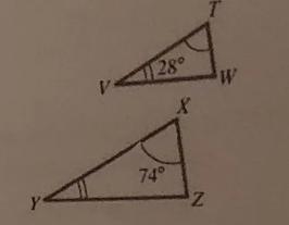 Find all unknown measure in each pair of similar trianglea-example-1