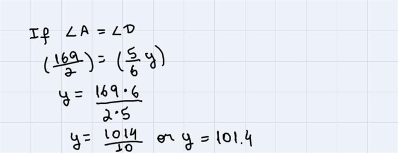 Find the values of X and Y that prove the two triangles are congruent using the AAS-example-2