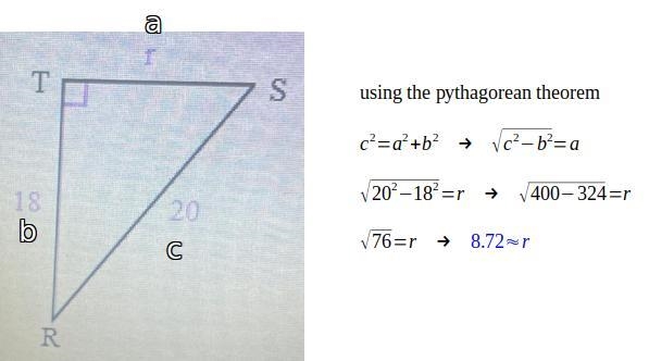 How to find r. Math 80 I know how to find angles but maybe just run through it for-example-1