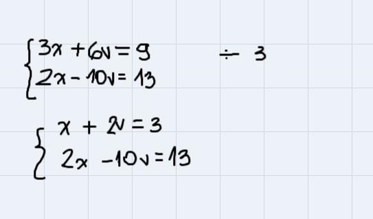 If you were to solve the following system by substitution, what would be the best-example-1