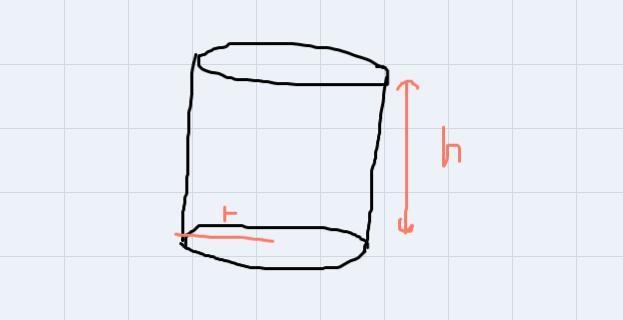 Grain silo cylindrical Diameter 15 ft Height 31 ftwhat is thrme volume?use the value-example-1