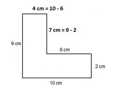 1) Find the perimeter of the composite figure below. . , .2) Choose of the shapes-example-1