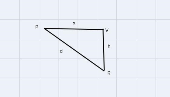 A plane flying horizontally at an altitude of 1 mi and a speed of 450 mi/h passes-example-1