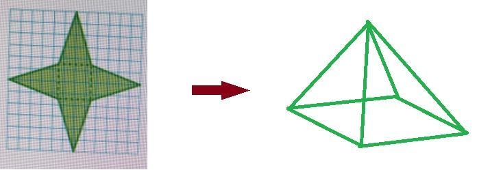 Drag the name of each solid to identify its net. triangular prism triangular pyramid-example-1