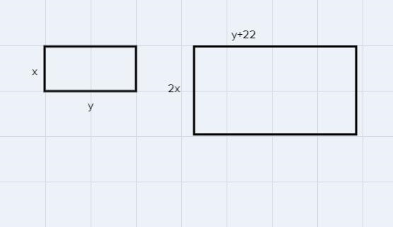 The perimeter of a rectangular is 86 m. If the width were doubled and the length were-example-1