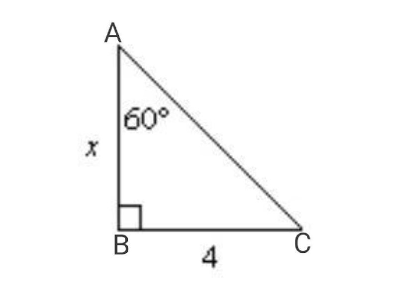 Use a trigonometric ratio to find the value of x. Round your answer to the nearest-example-1