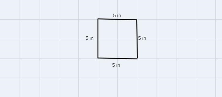 a wire is first bent into the shape of a square. each side of the square is 5 inches-example-1