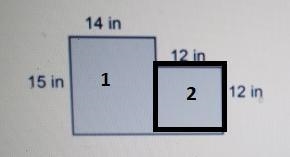 I alISHEET O Question 1 < > Find the area of the figure below. Type y below-example-1