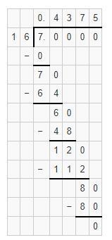 Write 7/16 as a decimal and a percent.-example-1