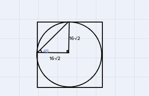 Use what you know about special right triangles to find the area of each regular polygon-example-1