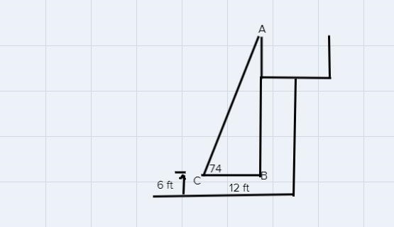 you're my teacher asked you to calculate the height of the goal post on the football-example-1