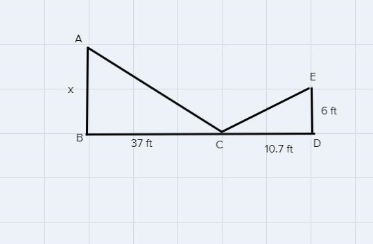 Brian wants to measure the height of a tree. He sights the top of the tree, using-example-1