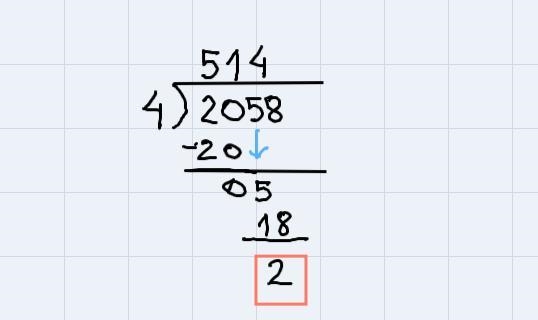 What is the ones digit in the number 2^2058. Hint: Start with the smaller exponents-example-1