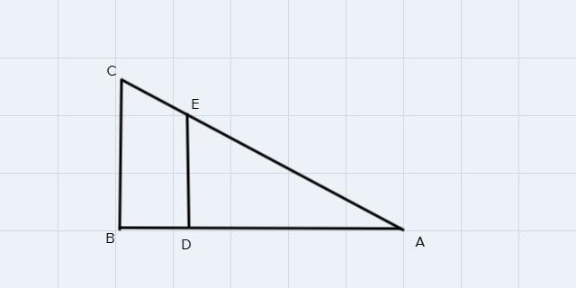 Determine whether the two triangles shown are similar. If so, state why (AA, SSS, or-example-1