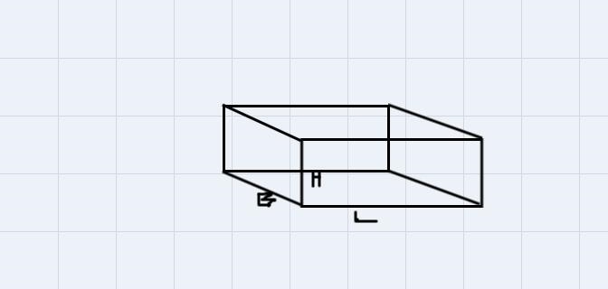 The surface area of a rectangular prism is equal to the sum of the area of all of-example-1