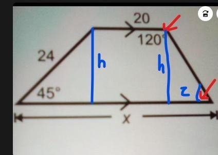 What is the length of the missing side of the trapezoid?-example-3