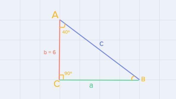 In the right triangle ACB, find the measure of angle (Be sure to scroll down to see-example-1