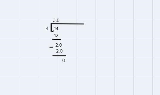 Decimal division 26 / 8 compared to 14 / 4-example-2