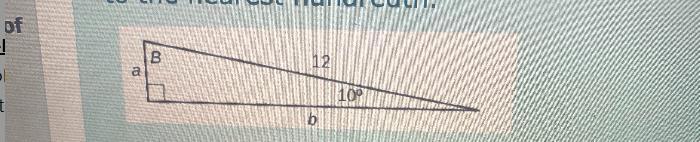 Solve for the unknown sides of the triangle below. If a value is not an integer round-example-1