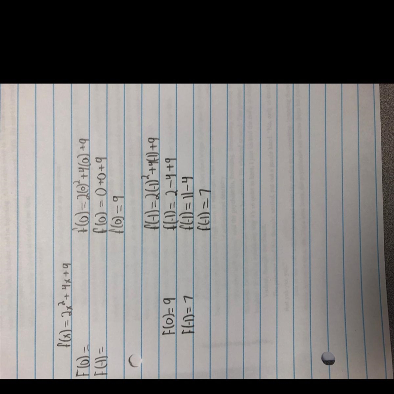 F(x)=2x^2+4x+9 F(0)= F(-1)=-example-1