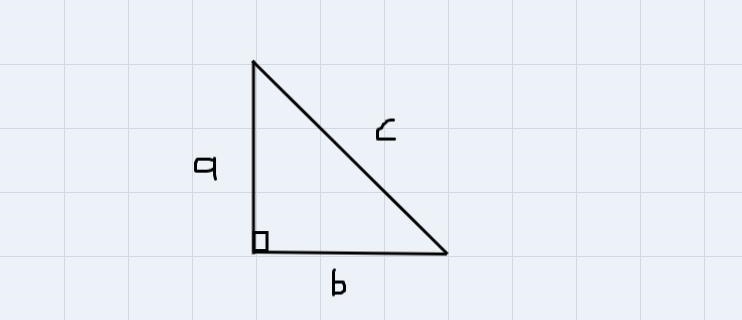 Determine what triangles are right triangles select all that apply-example-1