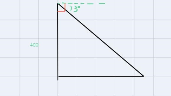 What is the line of sight distance from the television camera to the base of the stadium-example-1