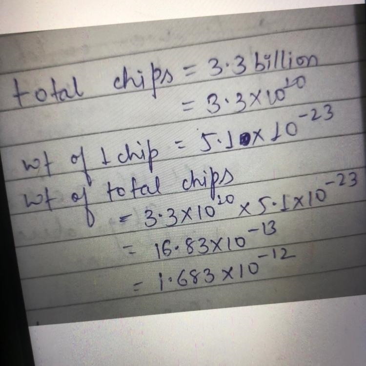 a Smartphones have chips in them that can contain 3.3 billion transistors. If each-example-1