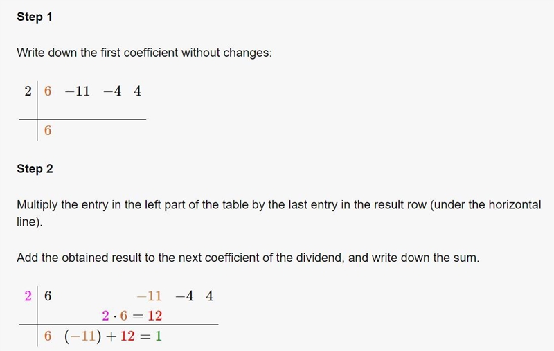 Solve 6x3 − 11x2 − 4x + 4 = 0 by factoring-example-2